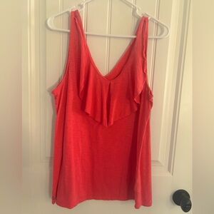 Lilly Pulitzer Colar Ruffle Tank